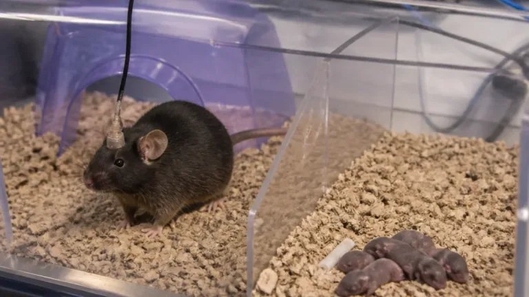 Study traces how mouse mothers wake to pups’ calls during sleep